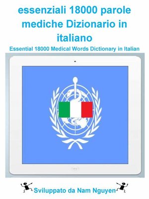 cover image of essenziali 18000 parole mediche Dizionario in italiano